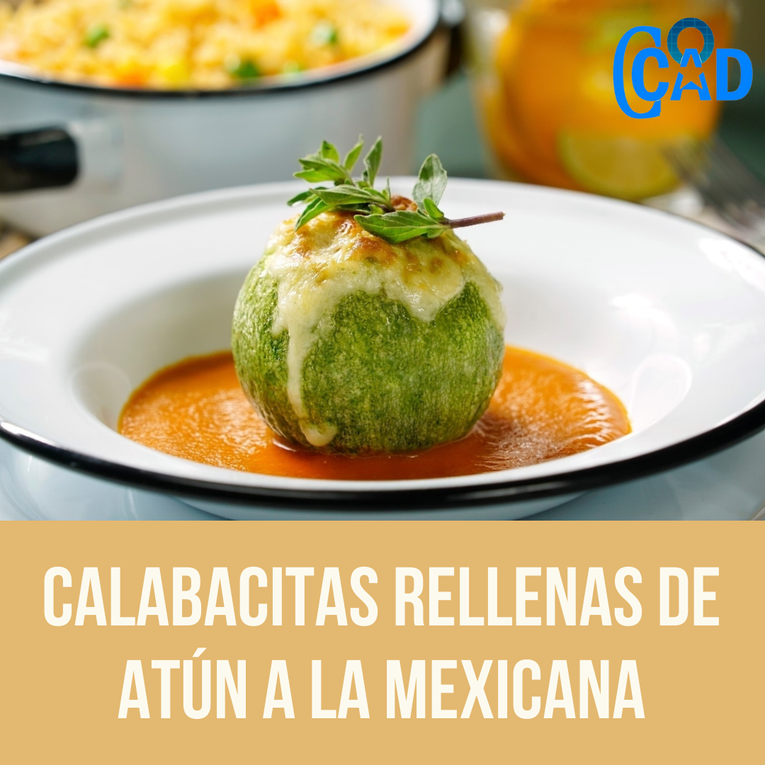 Nuestra cocina. Calabacitas rellenas de atún a la mexicana