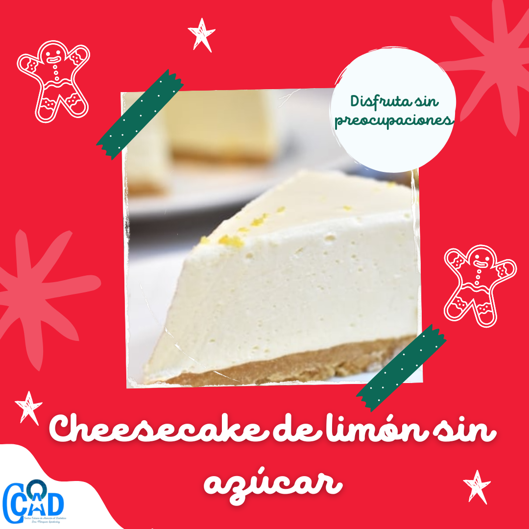 Nuestra cocina. Cheesecake de limón sin azúcar