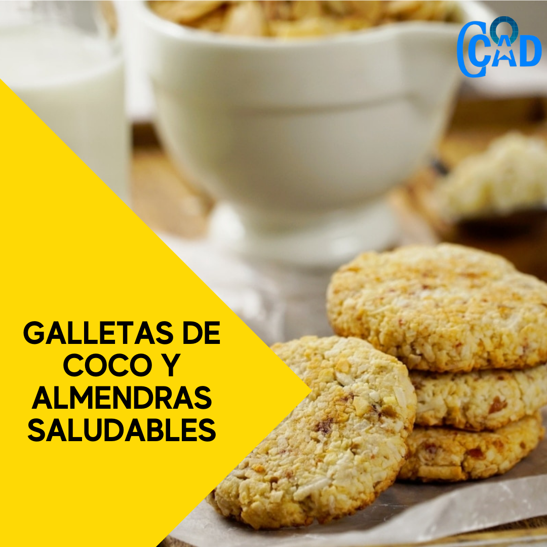 Nuestra cocina. Galletas de coco y almendras saludables