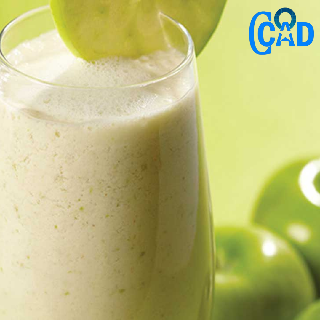 Nuestra cocina. Licuado de manzana verde con avena 