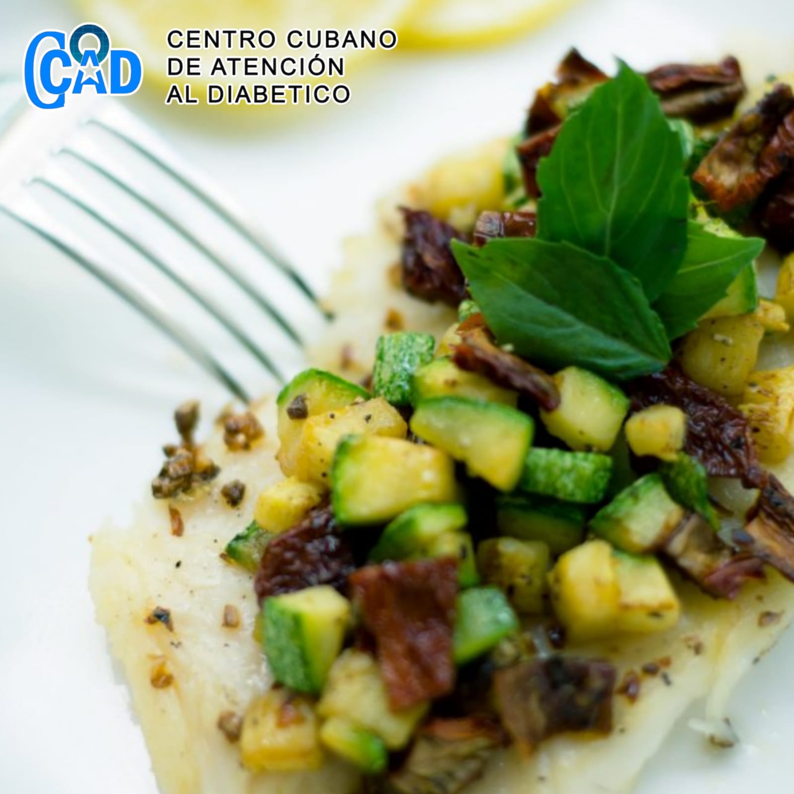 Nuestra cocina. Pescado con calabazas y jitomate deshidratado