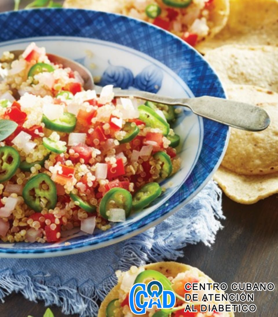 Nuestra cocina. Pico de gallo con quinoa