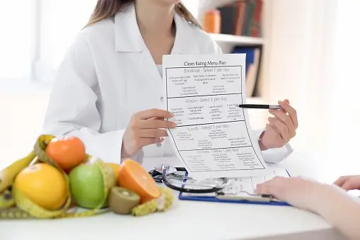 Consulta de nutrición especializada